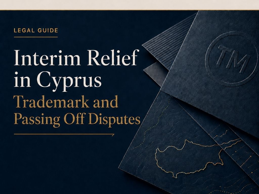New Guide: Interim Relief in Cyprus Trademark and Passing Off Disputes