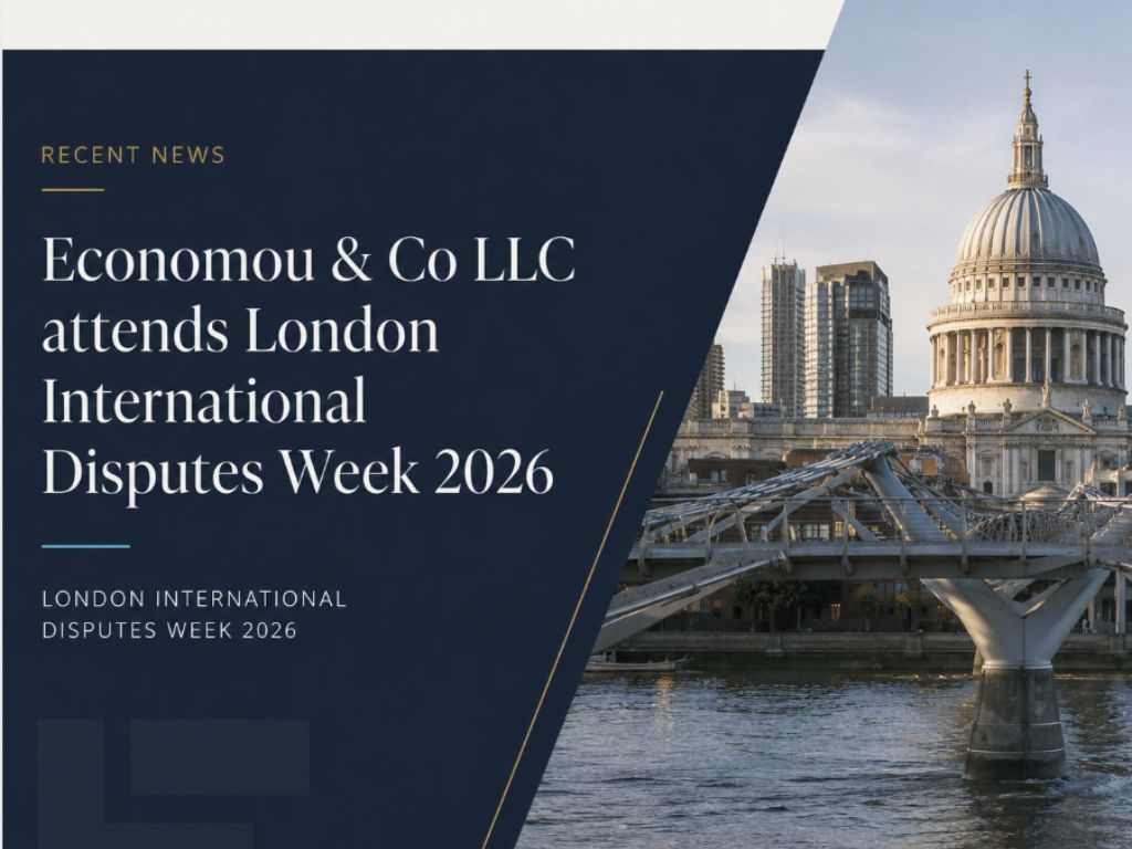 Economou & Co LLC attends London International Disputes Week 2026