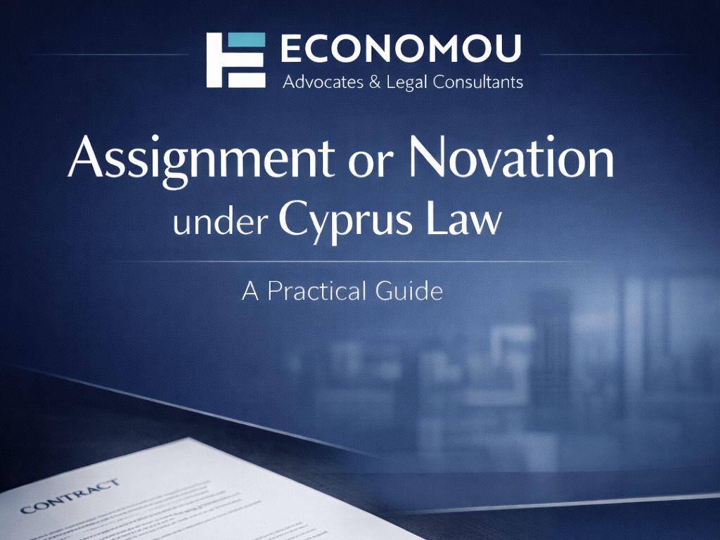 New Guide: Assignment or Novation under Cyprus Law