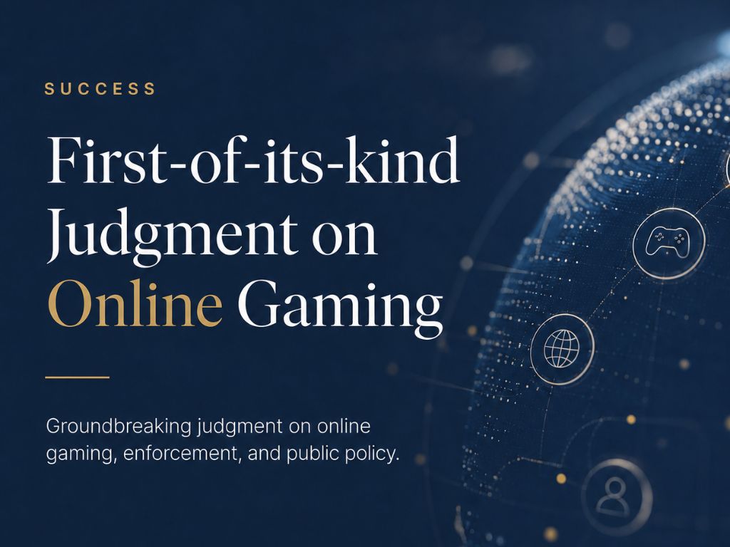 First-of-its-kind Cyprus judgment on online gaming and public policy